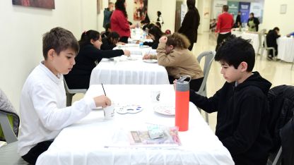 Kestel’de çocuklar ekranı bırakıp sanata yöneliyor