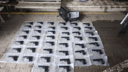 Sakarya'da silah kaçakçılığı operasyonu: 2 tutuklama