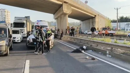 Tekirdağ'da bariyerlere çarpan motosikletteki Ela öldü, sürücü yaralandı