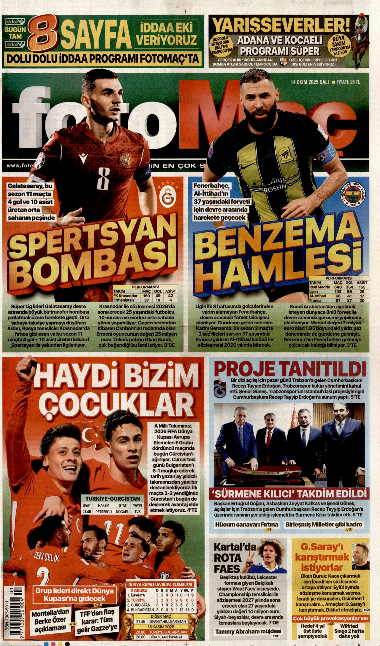 FOTOMAÇ Gazete Manşeti