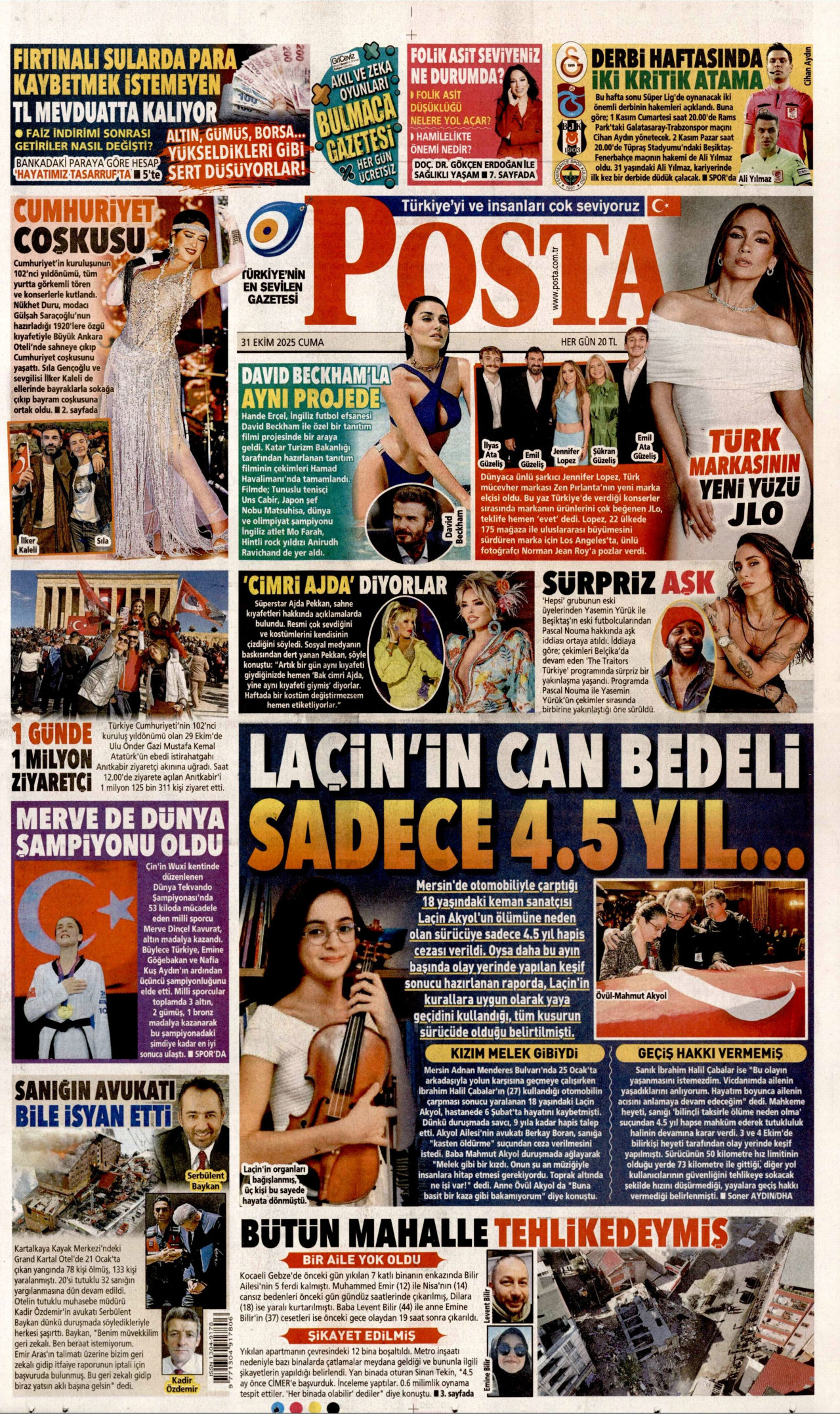 POSTA Gazete Manşeti