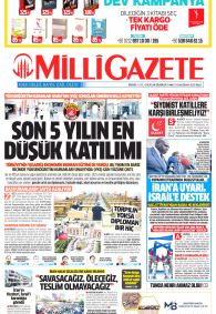 MİLLİ GAZETE Gazete Manşeti