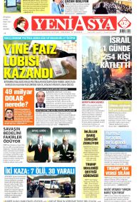 Yeni Asya Gazetesi Gazete Manşeti