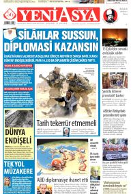 YENİ ASYA Gazete Manşeti